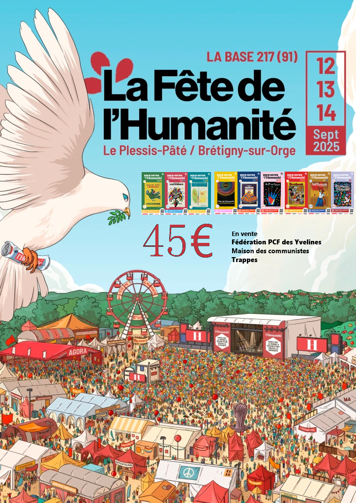 Affiche Fete de l'Humanité 2025